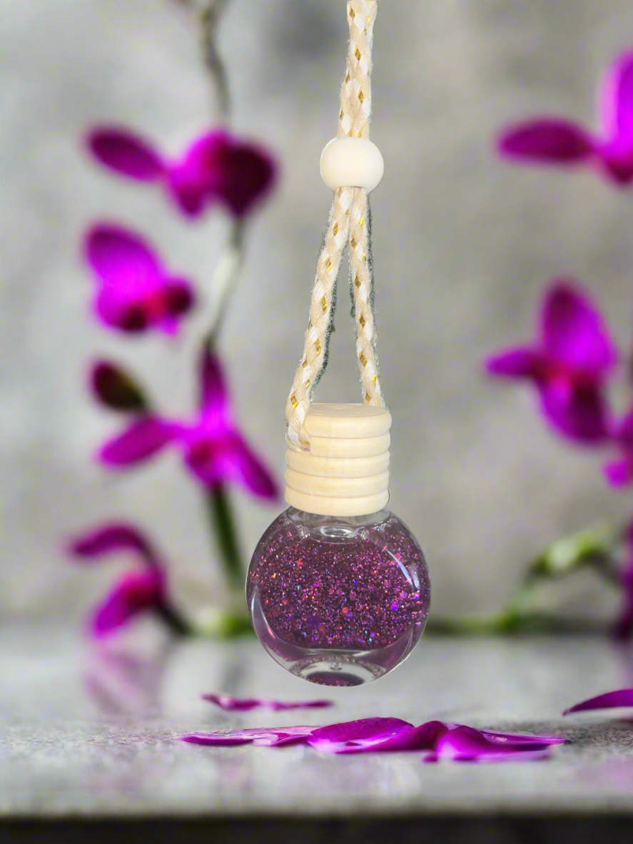 Black Orchid Silk Snow Globe Car Diffuser (Inspired By Black Orchid Tom Ford)
