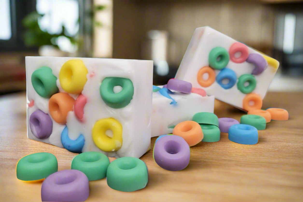 Loop-A-Licious Cereal Goat Milk Soap Bar