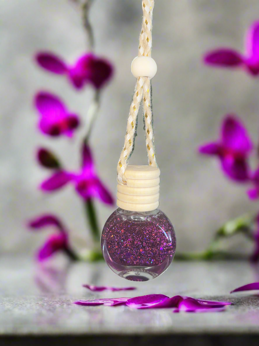 Black Orchid Silk Snow Globe Car Diffuser (Inspired By Black Orchid Tom Ford)