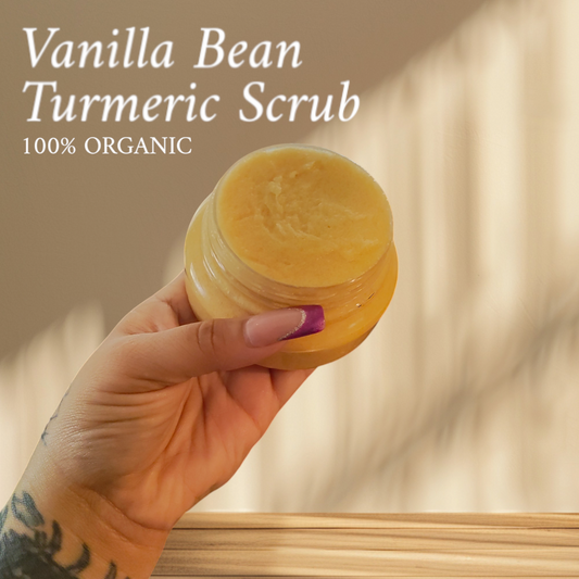 Vanilla bean Turmeric Scrub